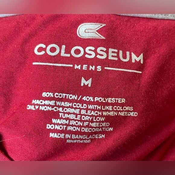 NEW Troy University Trojans Basic Block Cotton T-Shirt Men’s Size Medium NWT Co - Picture 3 of 5